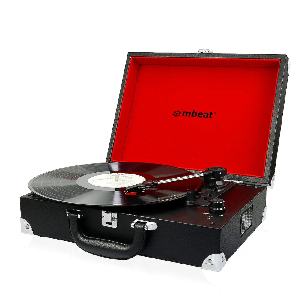 Retro Briefcase-Styled USB Turntable (mbeat)