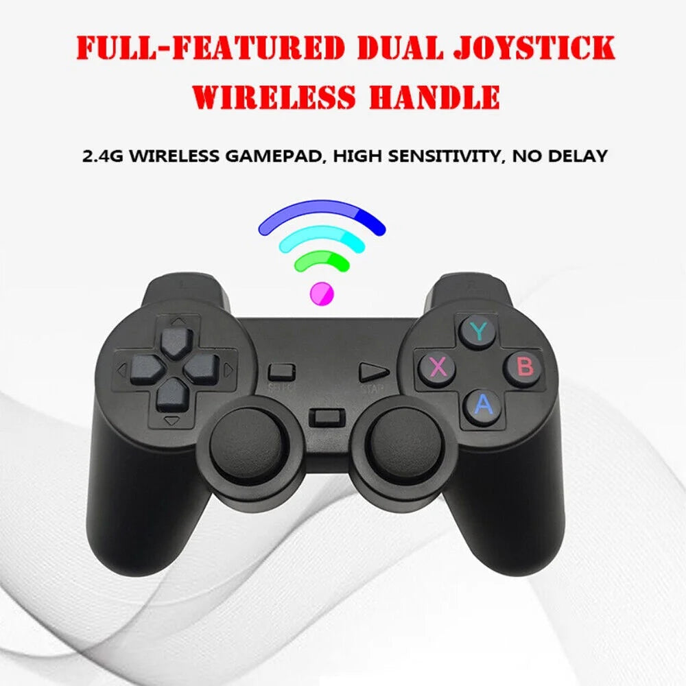 Retro classic video with game console stick games hdmi