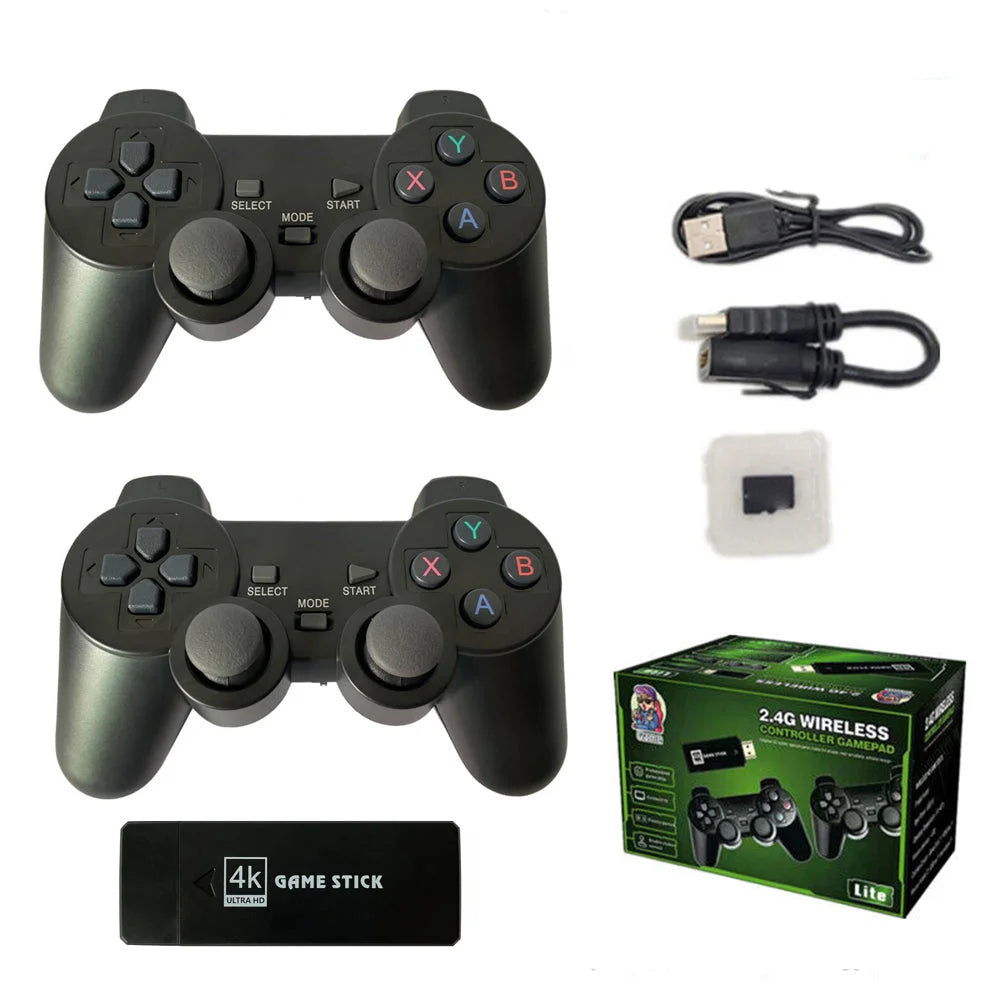 64gb 2 retro classic video with game console stick games
