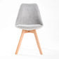 Grey retro dining cafe with component details and storage context