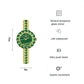 Retro Malachite Texture Watch for Women - Small and Elegant