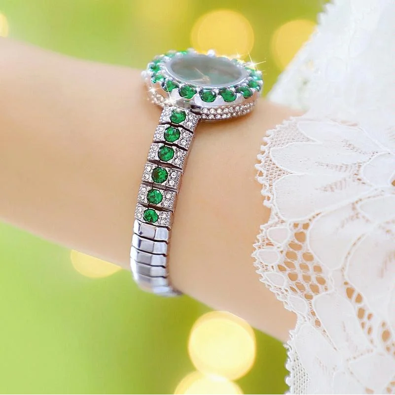 Retro Malachite Texture Watch for Women - Small and Elegant