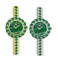 Retro Malachite Texture Watch for Women - Small and Elegant