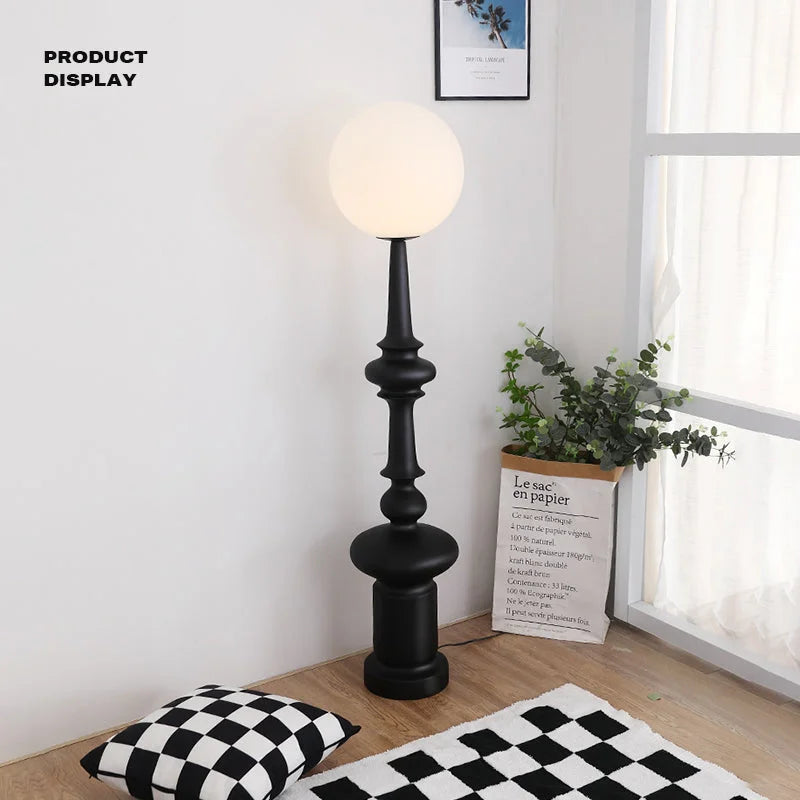 Retro Roman Living Room Floor Lamp Bedroom Medieval Art