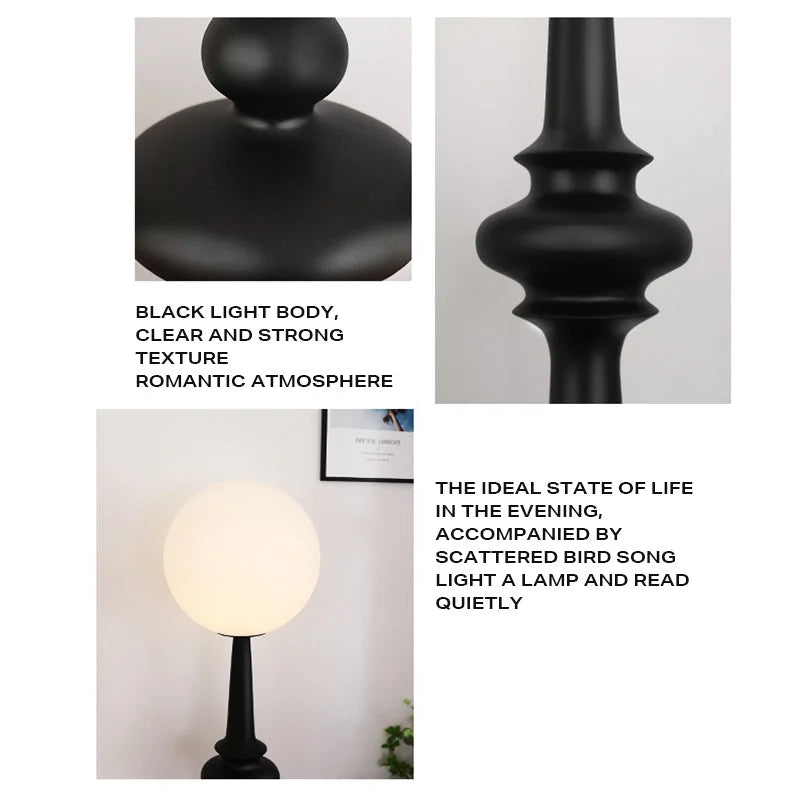 Retro Roman Table Lamp Bedroom Living Room Medieval Art