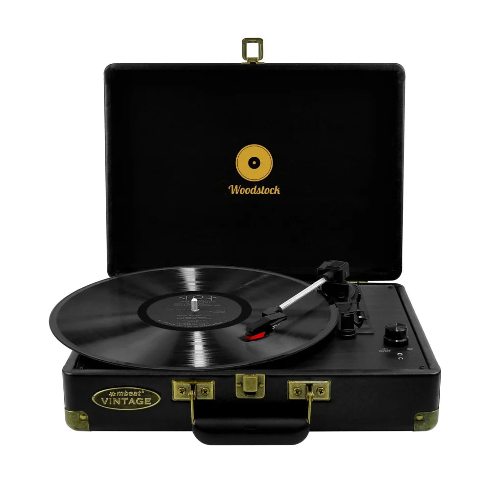 Retro Turntable Black (mbeat Woodstock)