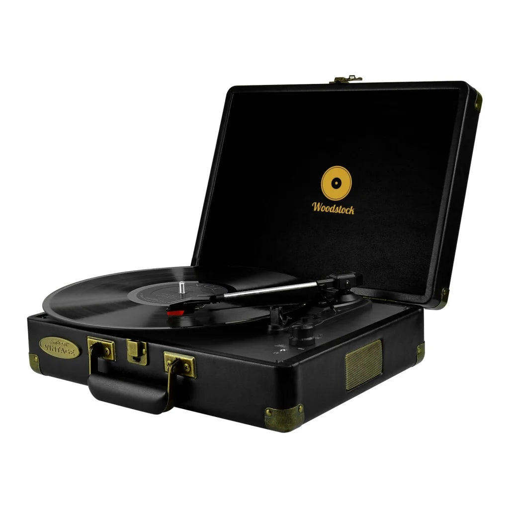 Retro Turntable Black (mbeat Woodstock)