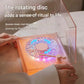 Retro Vinyl Bluetooth Speaker with Water Ripple Light