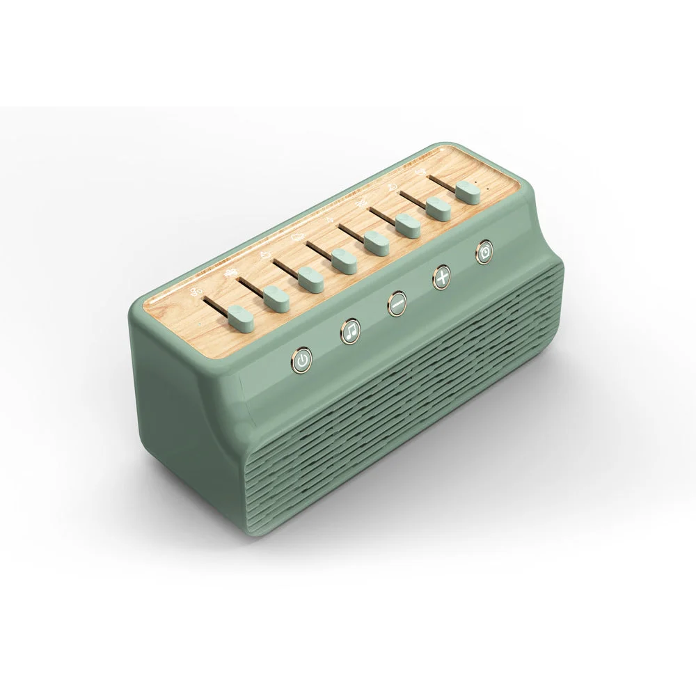 Retro White Noise Sound Machine & Bluetooth Speaker - 8