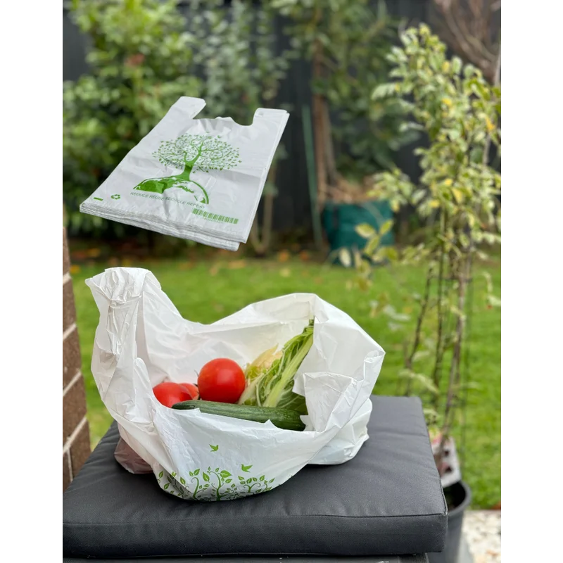 Reusable Carry Bags Eco Plastic Bags Wholesale Printed