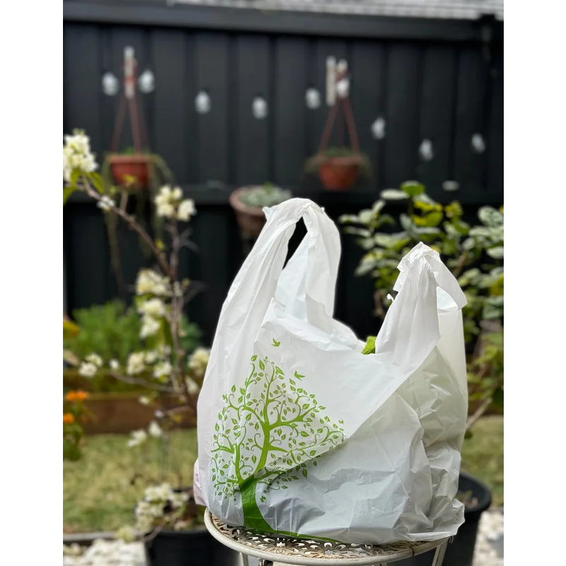 Reusable Carry Bags Eco Plastic Bags Wholesale Printed