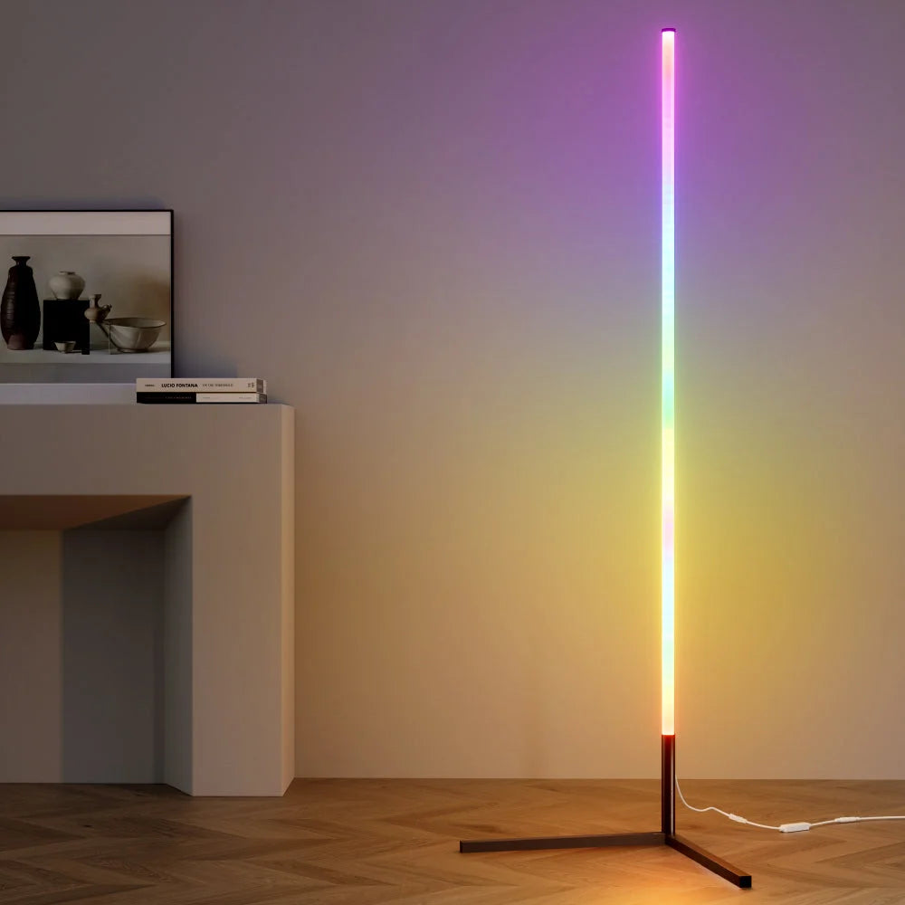 RGB LED Floor Lamp Corner Colour Light Stand Modern Living