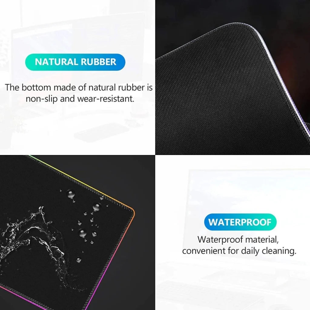 RGB Wireless 15W Oversized Charger Mouse Pad 800x300 MM