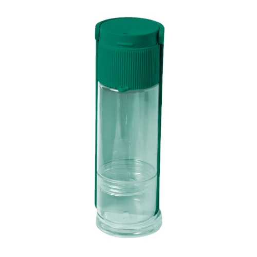 Ribbed Portable Pet Bottle Set of 12 - Emerald - Home &