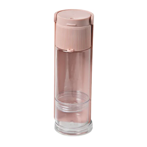 Ribbed Portable Pet Bottle Set of 12 - White - Pet Care