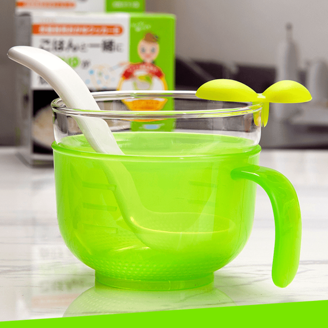Richell Porridge Maker E, For Use with Rice Cookers Green