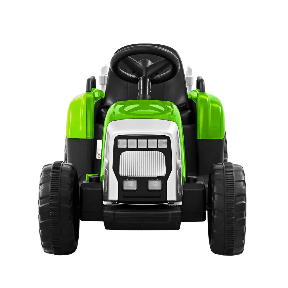 Ride On Car Tractor Toy 12V Battery Child Toddlers Green