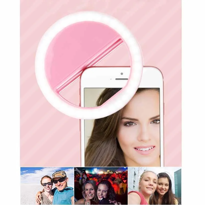 Ring-shaped Selfie Light for Live Photography - Led