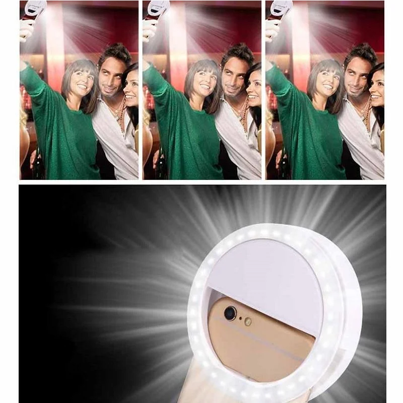 Ring-shaped Selfie Light for Live Photography - Led