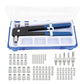 Rivet Kit 106 Pcs Threaded Nutsert Rivnut Nut Riveter