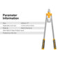 Riveter INGCO 17’’ Long Arm Hand Riveter Heavy Duty 3.2mm