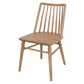 Riviera Solid Oak Dining Chairs Set of 2 - Natural