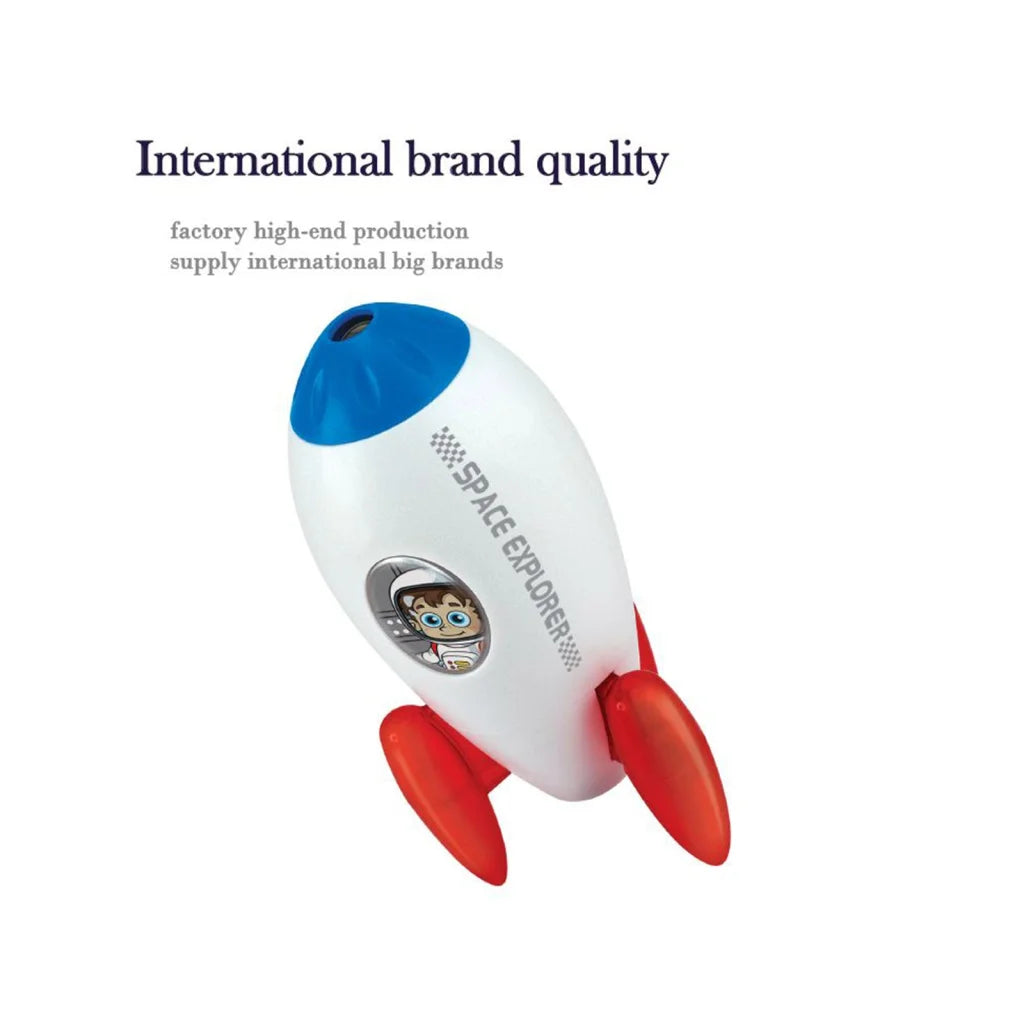 Rocket Projector Night Light Kids STEM Toy - Outer Space