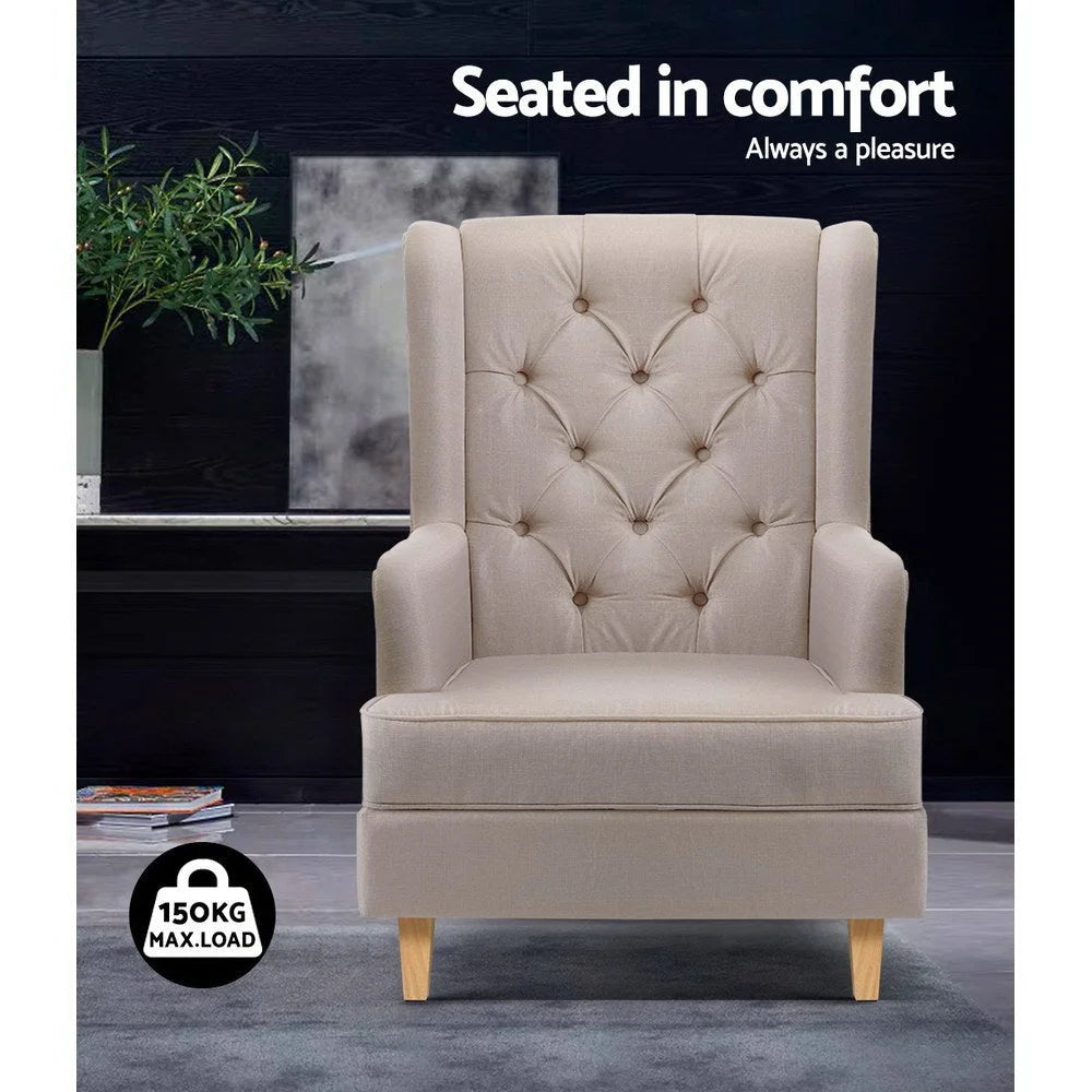 Rocking Armchair Feeding Chair Fabric Armchairs Lounge