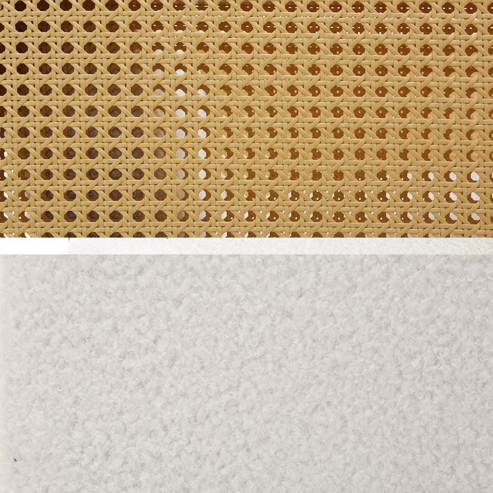 Rocking Chair Armchair Bouclé Accent Chair Sherpa