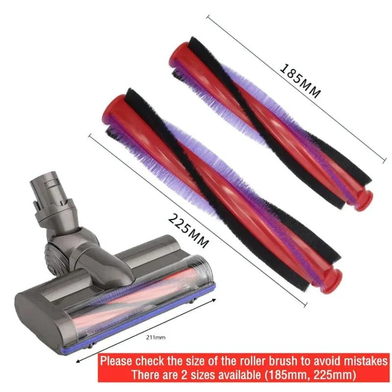 Roller Bar Brush Head for Dyson V6 Dc59 Dc62 Sv03 Vacuum