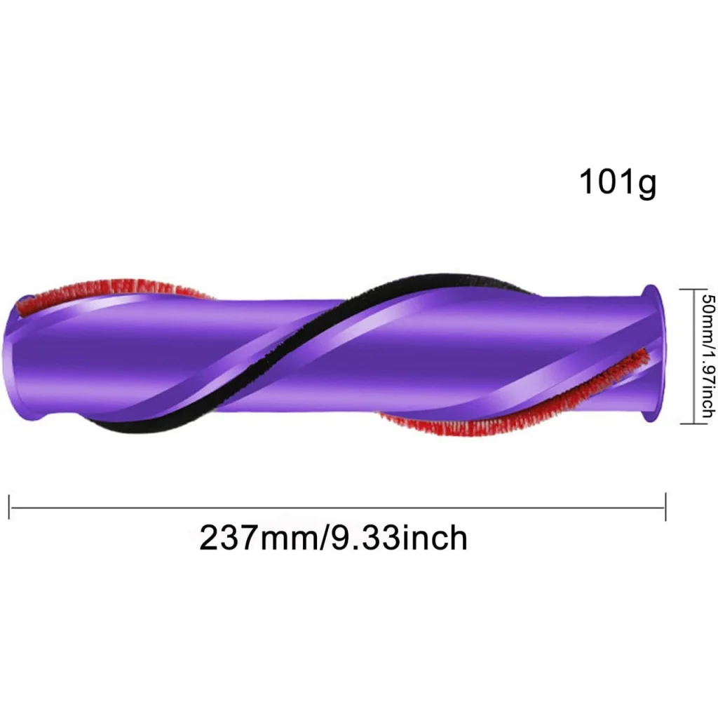 Brush dyson vacuum with cleaners roller