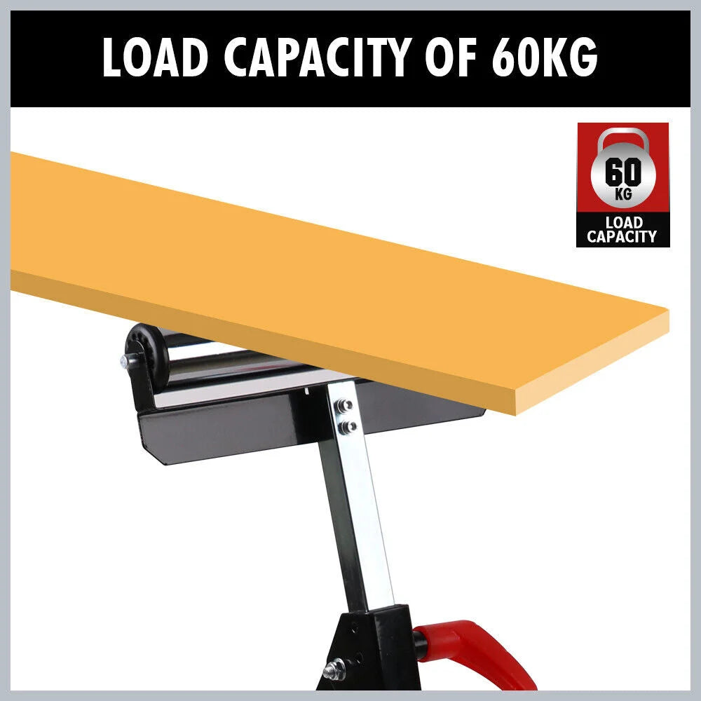 Roller Support Stand Foldable Adjustable Bench Holder Heavy