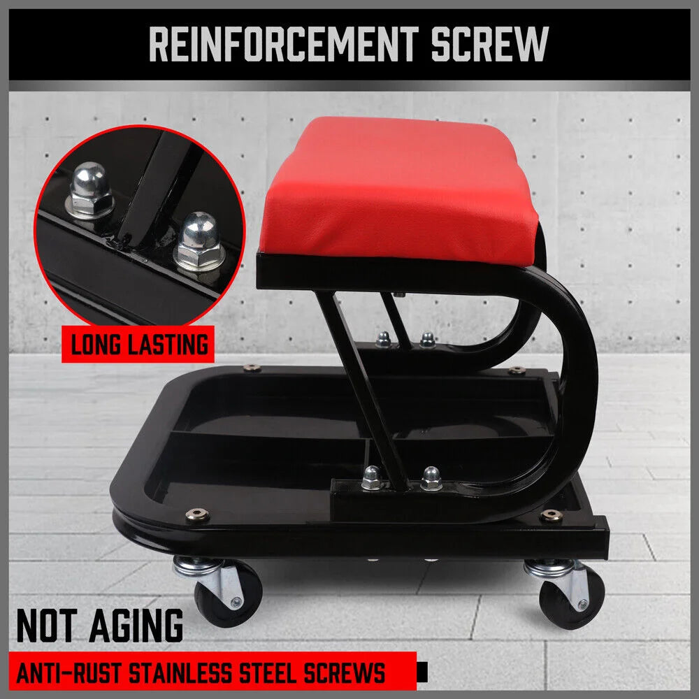 Rolling Creeper Seat HORUSDY Workshop Mechanic Stool Garage