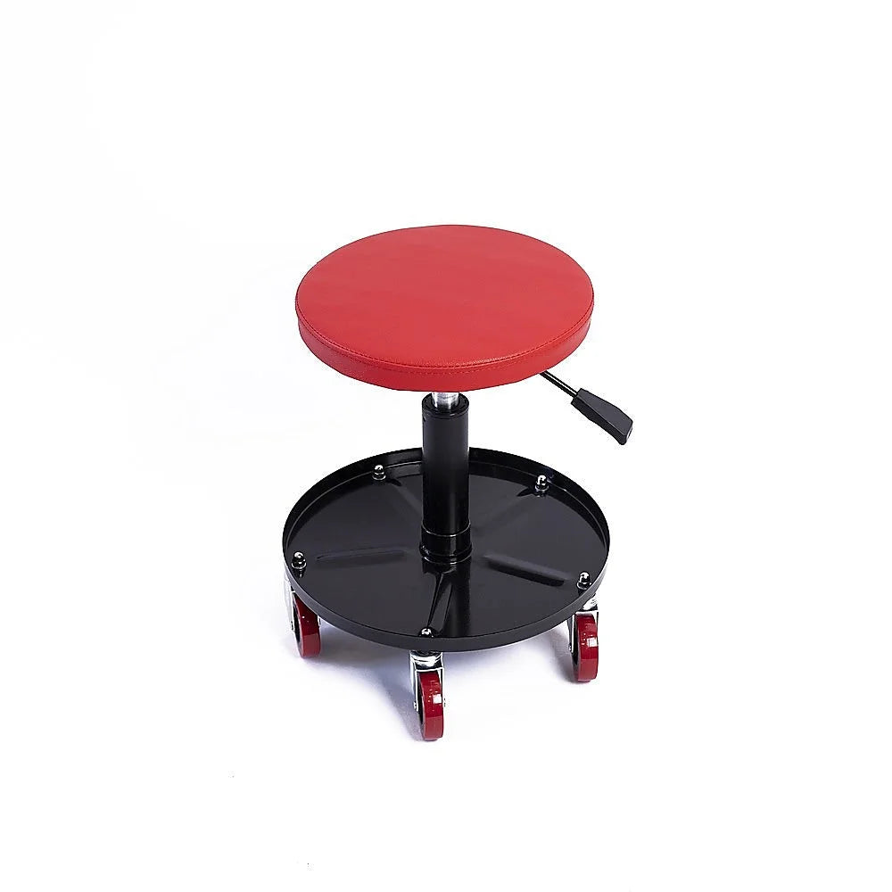 Rolling Shop Stool Mechanics Garage Adjustable Work Seat