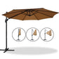 Roma Outdoor Umbrella, Beige