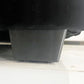 Roman Bed Frame Queen Size Black Velvet Fabric with Gas