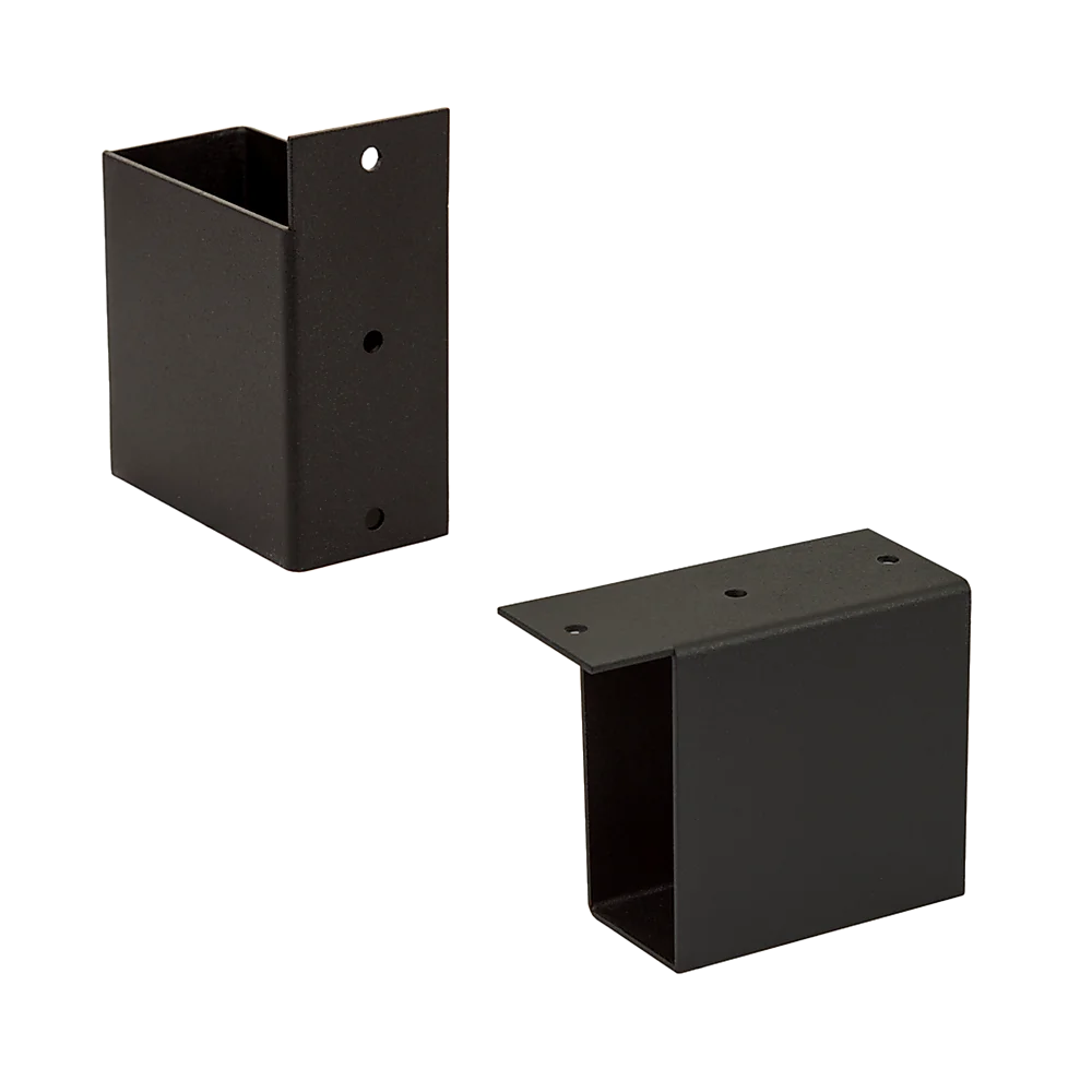 Roof Pergola Gazebo Shed - Matte Black Steel Brackets DIY