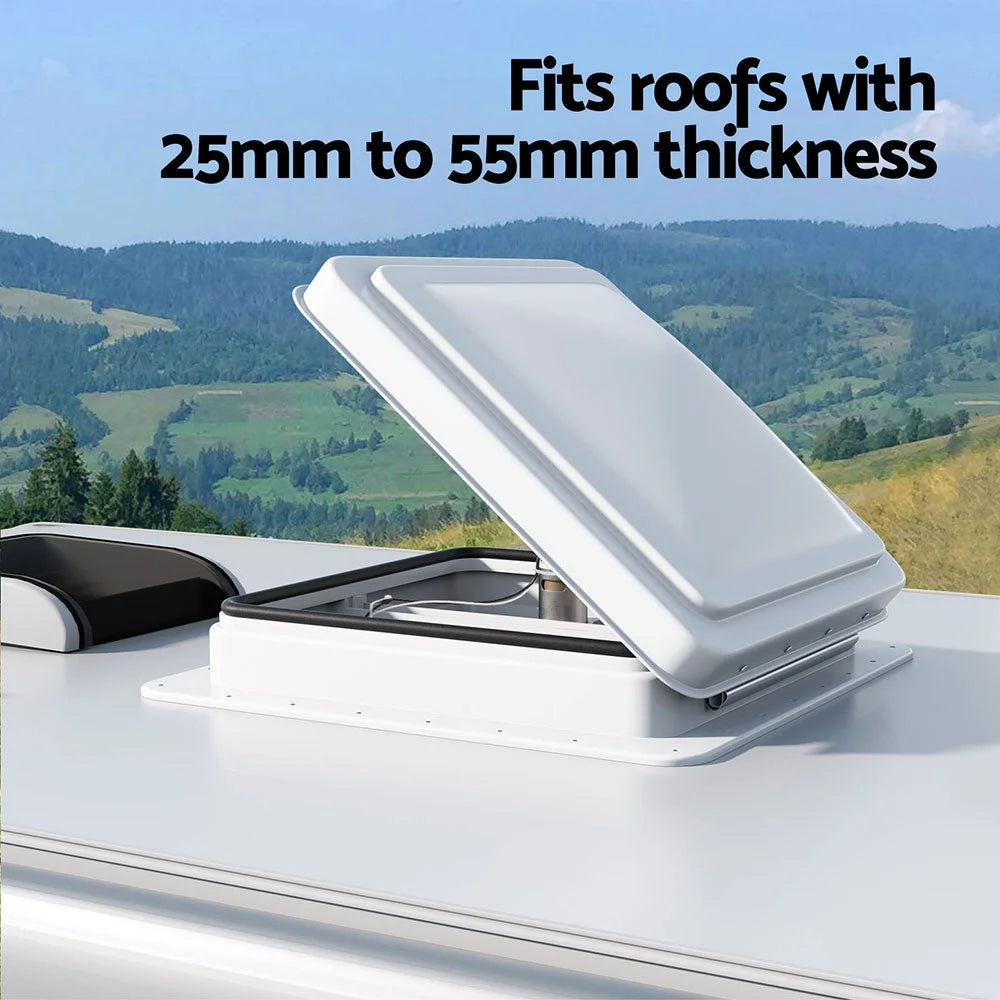 Roof Vent Fan Air Exhaust Hatch 12V RV Motorhome Camper