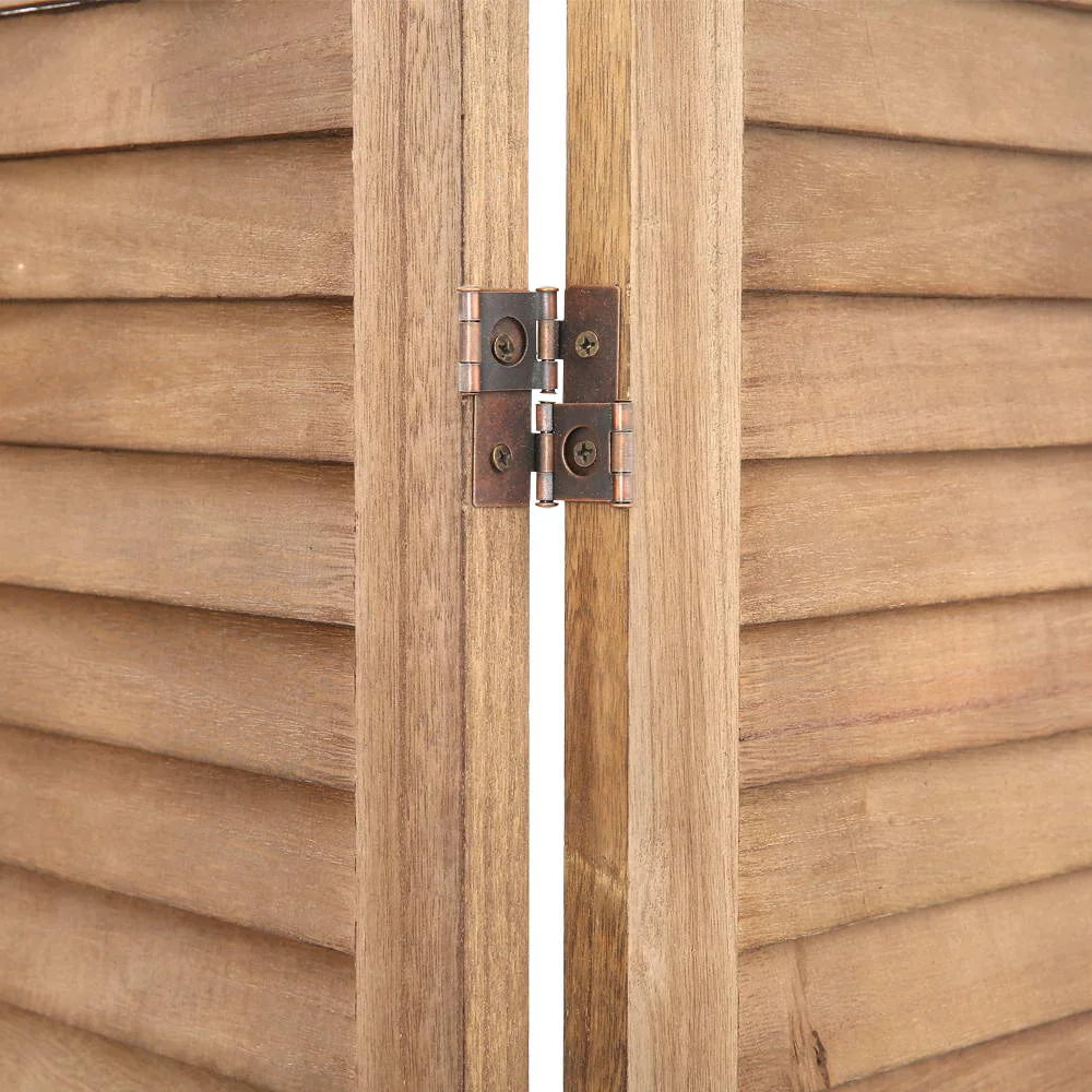 Room Divider 4‑Panel Privacy Screen Foldable Partition