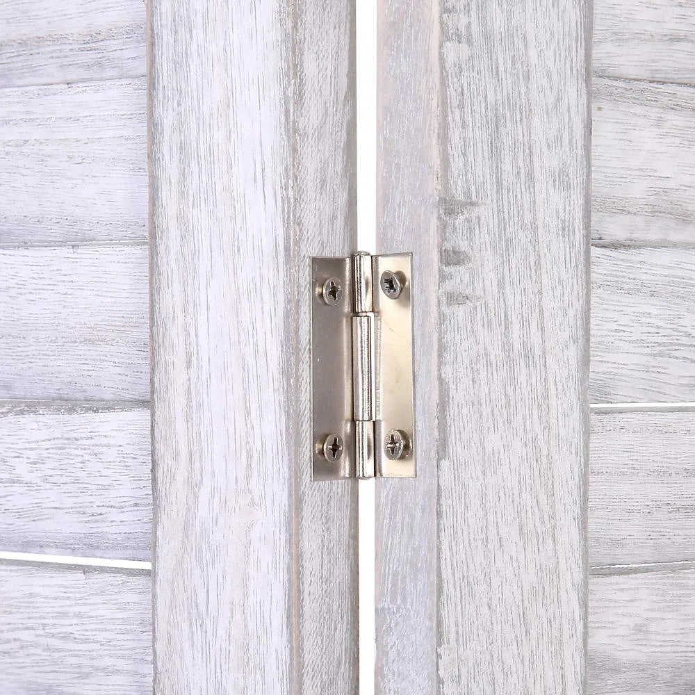 Room Divider 4‑Panel Privacy Screen Foldable Partition