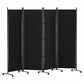 Room Divider Screen 4 Panel 217cm