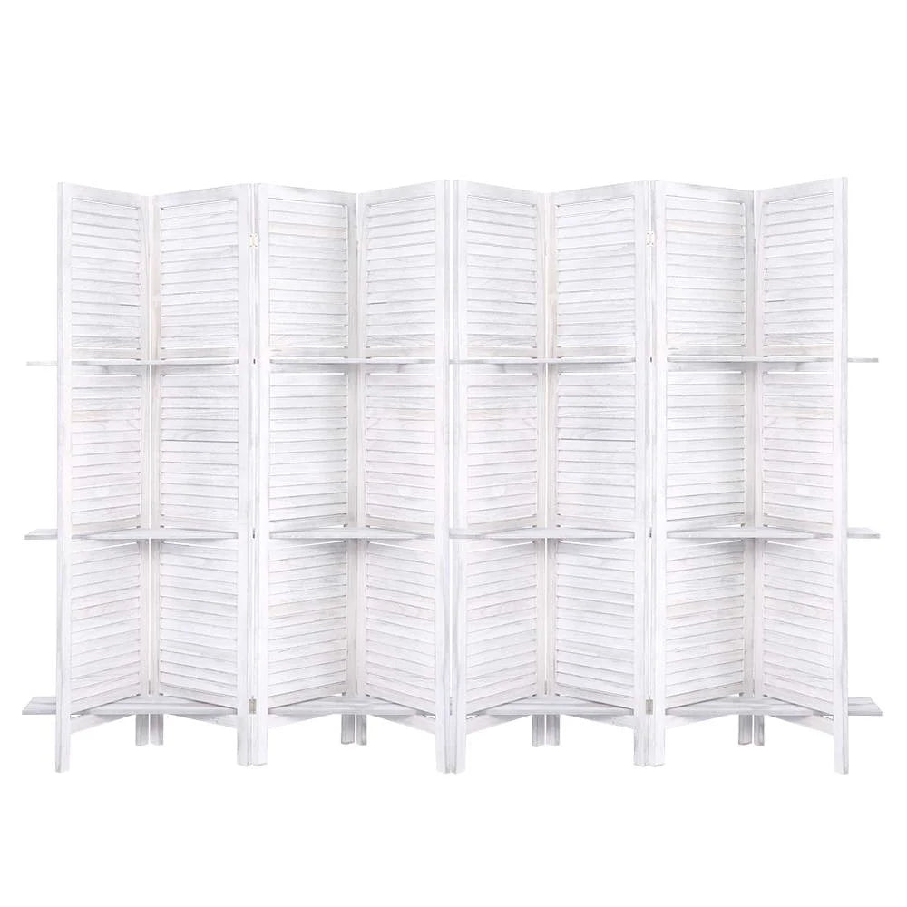 Room Divider Screen 8 Panel Privacy Foldable Dividers