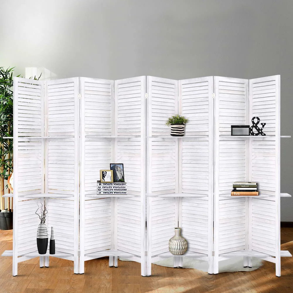 Room Divider Screen 8 Panel Privacy Foldable Dividers