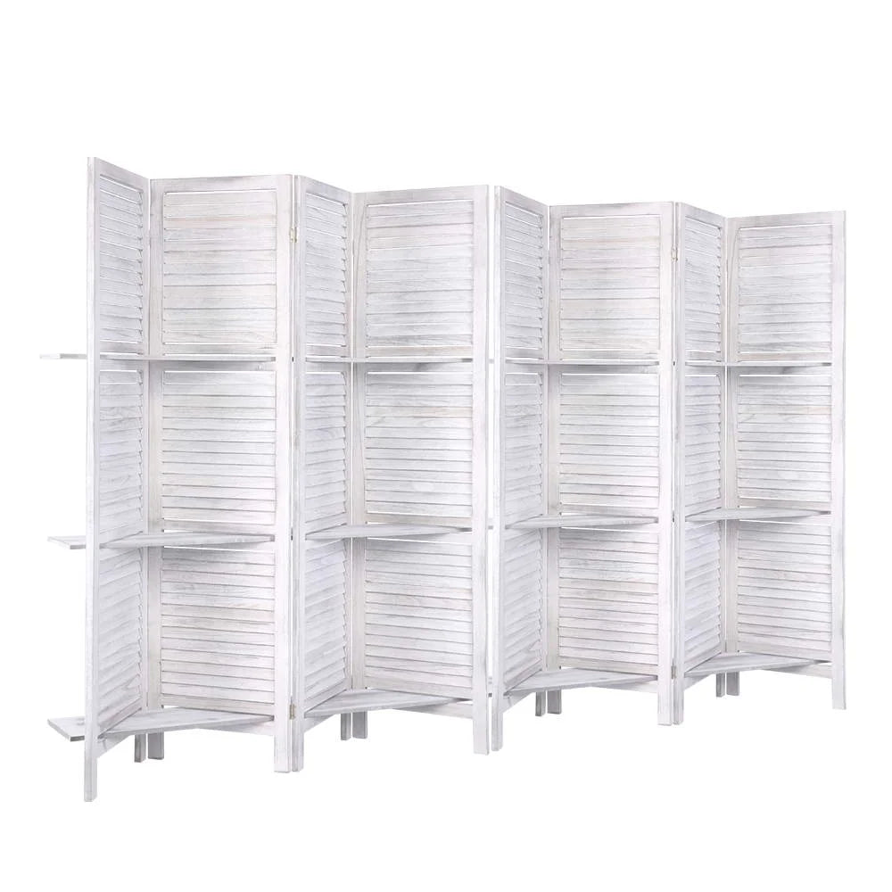Room Divider Screen 8 Panel Privacy Foldable Dividers