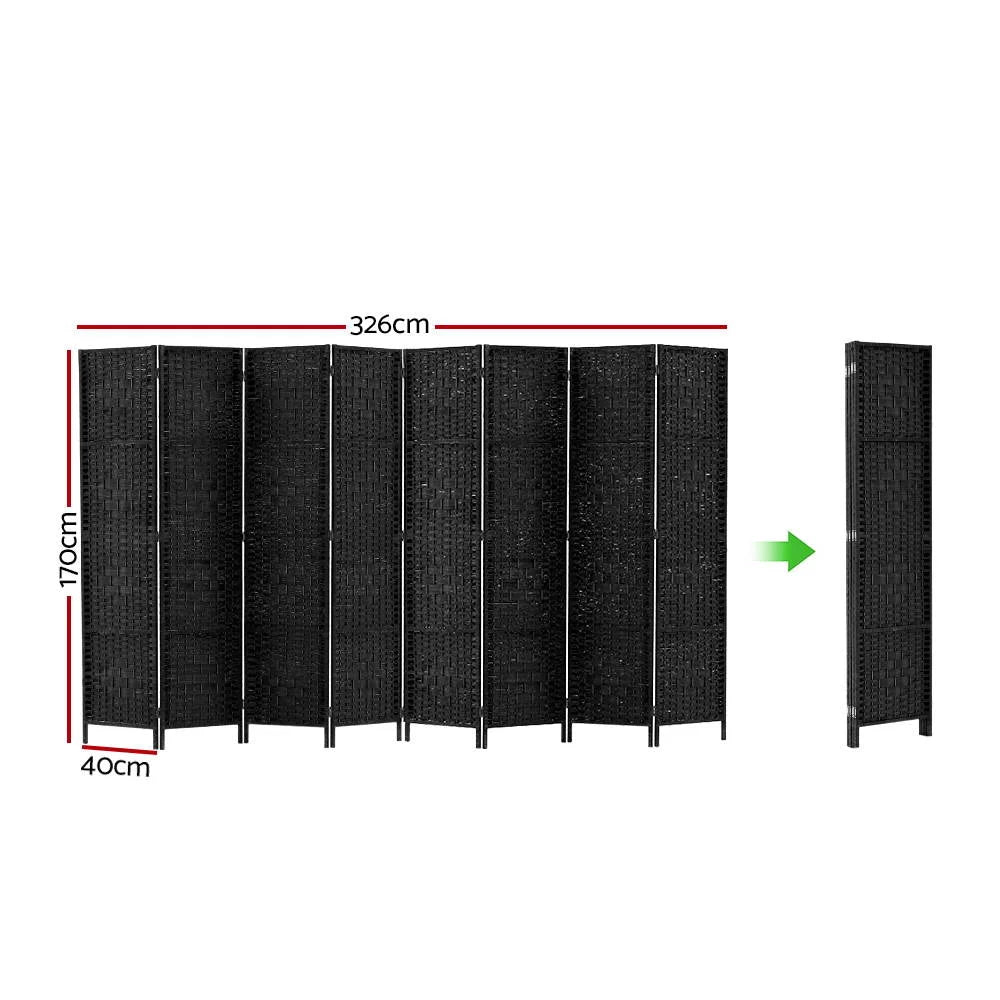 Room divider screen with panel privacy stand dividers