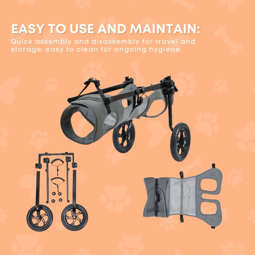 Rooster Farms Large Dog Wheelchair XXL Harness - Adjustable