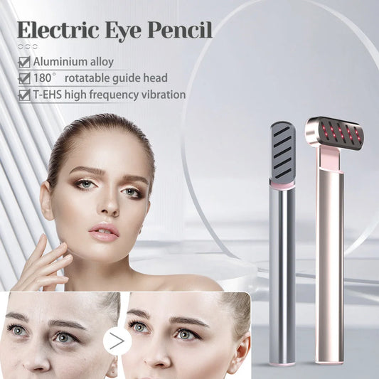Rose Gold Anti-Aging Eye Care Device - 42°C Heat Red Light