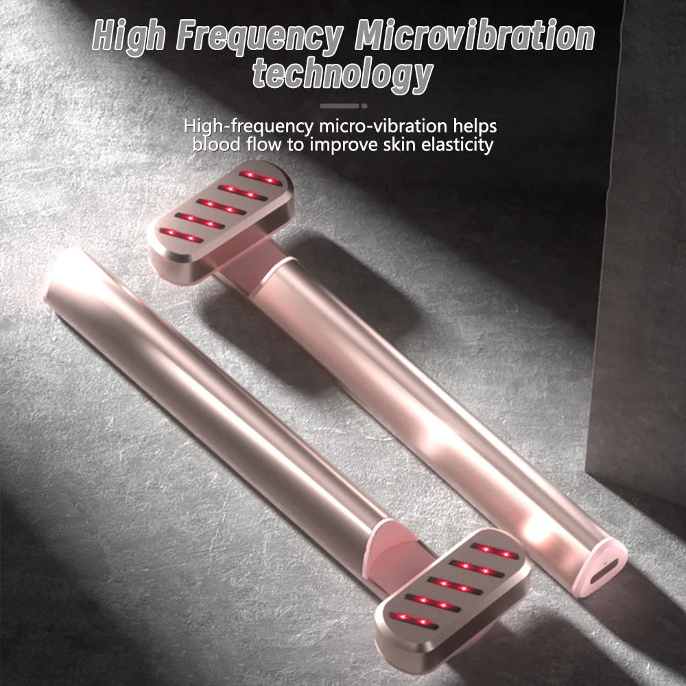Rose Gold Anti-Aging Eye Care Device - 42°C Heat Red Light