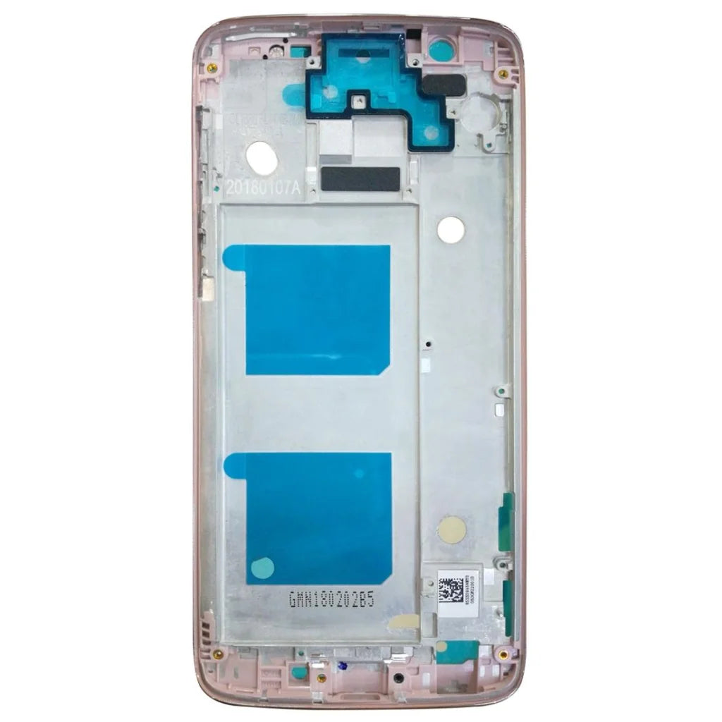 Rose Gold Front Housing Lcd Frame Bezel For Motorola Moto G6-1915196544294981634
