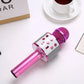 Rose red Bluetooth 5.0 Karaoke Microphone for Family